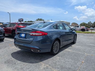 2018 Ford Fusion — interior view