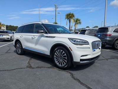 2022 Lincoln Aviator — side profile view