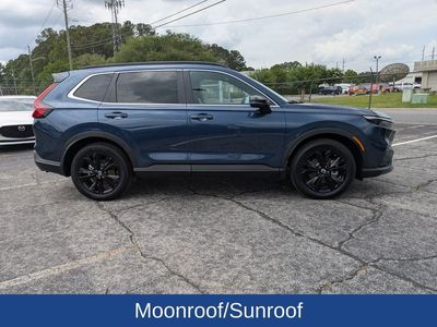 2025 Honda CR-V Hybrid — rear three-quarter view