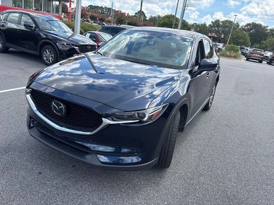 2021 Mazda Mazda CX-5 — rear three-quarter view