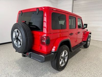 2023 Jeep Wrangler — rear three-quarter view