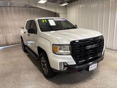 2021 GMC Canyon — rear three-quarter view