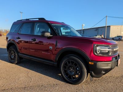 2025 Ford Bronco Sport — rear three-quarter view