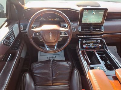 2021 Lincoln Navigator — rear three-quarter view
