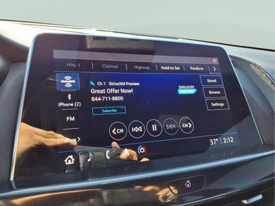 2022 Cadillac CT5 — interior view
