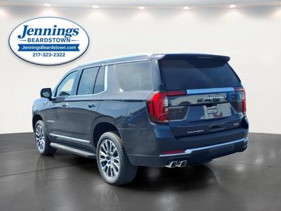 2026 GMC Yukon — rear three-quarter view