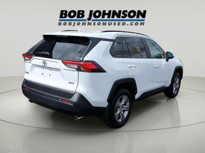2024 Toyota RAV4 — rear three-quarter view