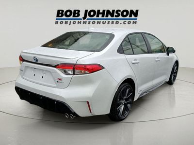 2025 Toyota Corolla Hybrid — rear three-quarter view