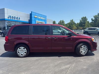 2019 Dodge Grand Caravan — rear three-quarter view