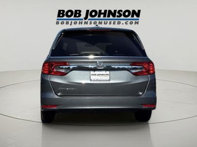 2018 Honda Odyssey — rear three-quarter view