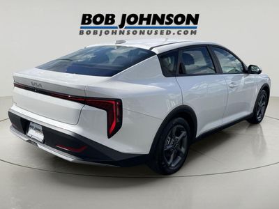 2025 Kia K4 — rear three-quarter view