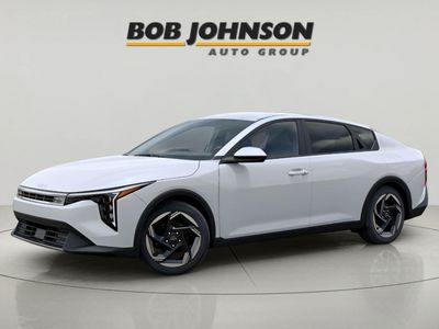 2025 Kia K4 — rear three-quarter view
