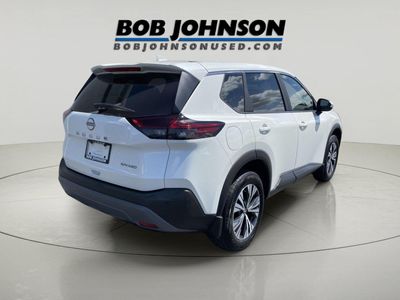2023 Nissan Rogue — rear three-quarter view