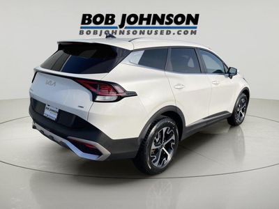 2023 Kia Sportage Hybrid — rear three-quarter view