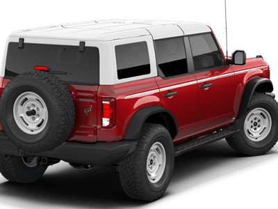 2026 Ford Bronco — rear three-quarter view