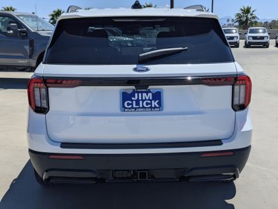 2026 Ford Explorer — rear three-quarter view
