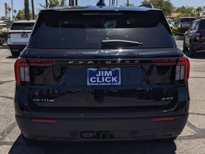 2026 Ford Explorer — rear three-quarter view