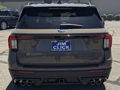 2026 Ford Explorer — rear three-quarter view