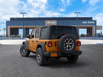 2026 Jeep Wrangler — rear three-quarter view