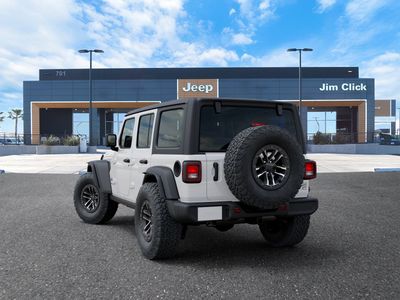 2026 Jeep Wrangler — rear three-quarter view
