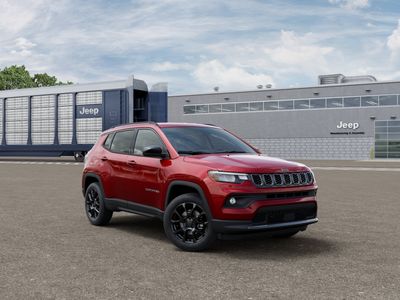 2026 Jeep Compass — rear three-quarter view