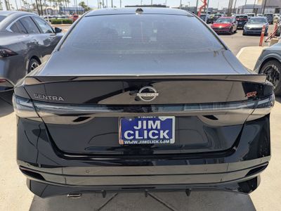 2026 Nissan Sentra — rear three-quarter view