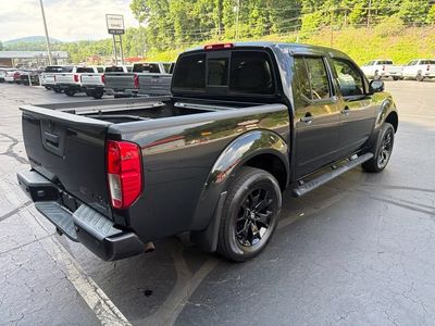 2021 Nissan Frontier — rear three-quarter view