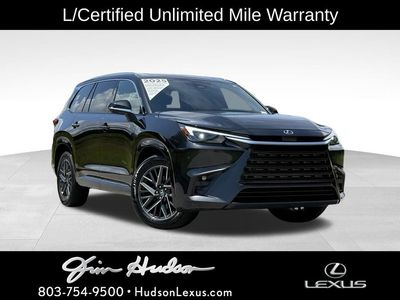 2025 Lexus TX 350 Premium Technology Convenience L/Certified Unlimited Mile in Caviar — front three-quarter view