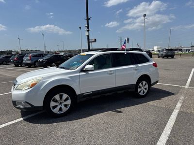 2011 Subaru Outback — rear three-quarter view