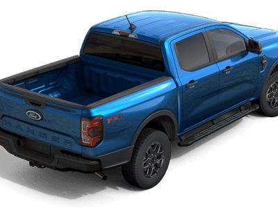 2025 Ford Ranger — rear three-quarter view