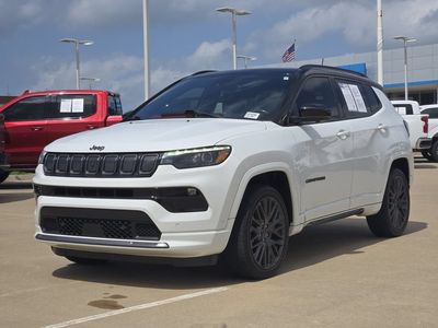 2022 Jeep Compass — rear three-quarter view