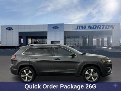 2020 Jeep Cherokee — rear three-quarter view