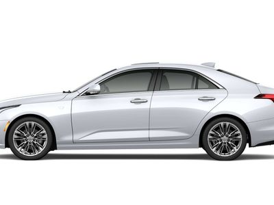 2026 Cadillac CT4 — rear three-quarter view