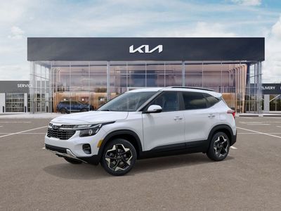 2026 Kia Seltos — rear three-quarter view