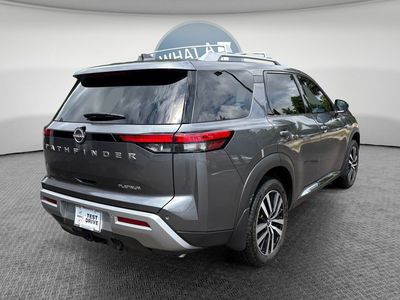 2025 Nissan Pathfinder — rear three-quarter view