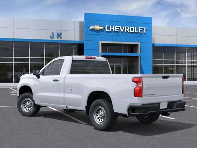 2026 Chevrolet Silverado 1500 — rear three-quarter view