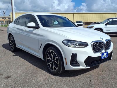 2023 BMW X4 — rear three-quarter view