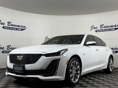 2023 Cadillac CT5 — rear three-quarter view
