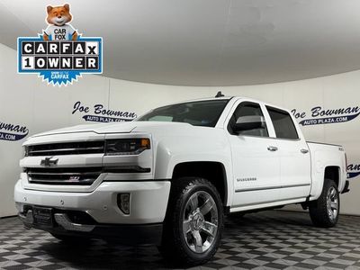2018 Chevrolet Silverado 1500 — rear three-quarter view