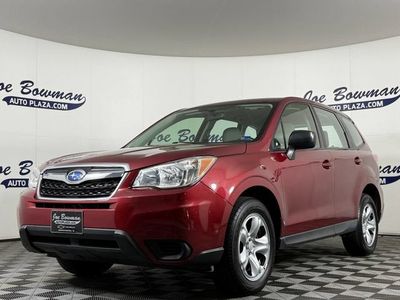 2014 Subaru Forester — rear three-quarter view