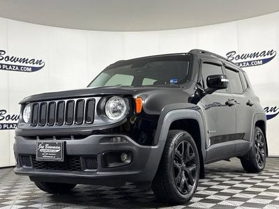 2017 Jeep Renegade — rear three-quarter view