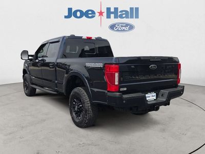 2021 Ford F-350 — rear three-quarter view