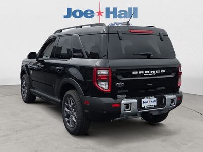 2025 Ford Bronco Sport — rear three-quarter view