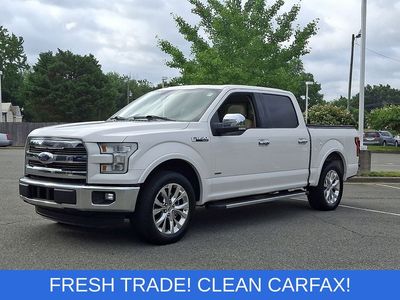 2016 Ford F-150 — rear three-quarter view