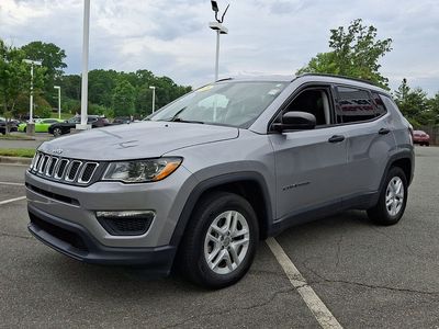 2018 Jeep Compass — rear three-quarter view