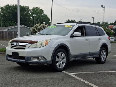 2010 Subaru Outback — rear three-quarter view