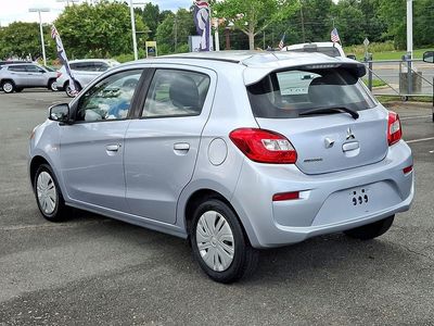 2020 Mitsubishi Mirage — rear three-quarter view