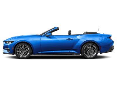 2025 Ford Mustang — rear three-quarter view