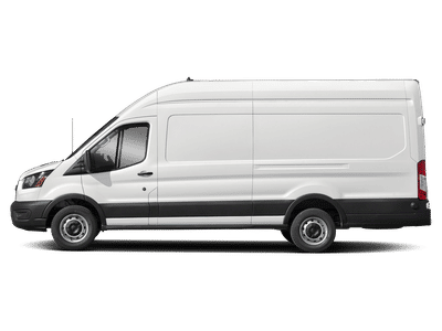2025 Ford Transit Cargo Van — rear three-quarter view