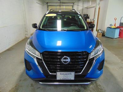 2023 Nissan Kicks — rear three-quarter view